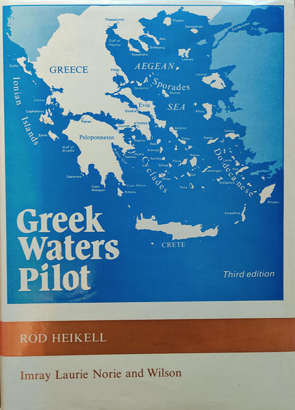 Kirja: Greek Waters Pilot Kirja: Greek Waters Pilot